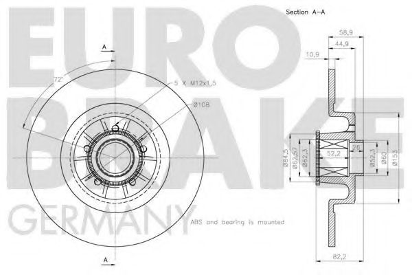 Disc frana 2