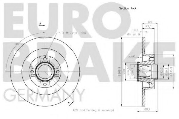 Disc frana 3