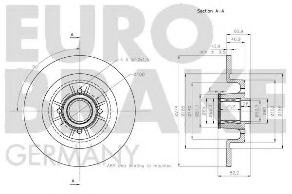Disc frana 3