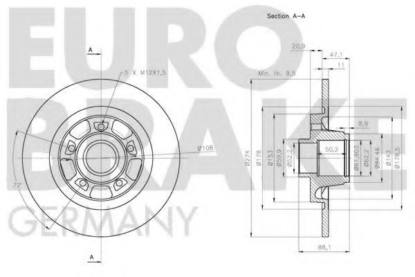 Disc frana 3