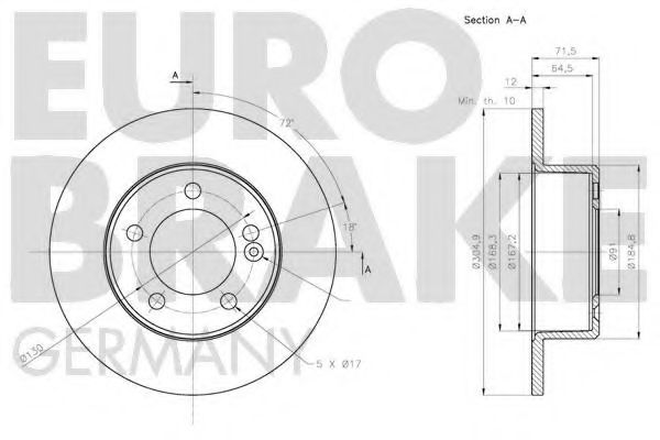 Disc frana 3
