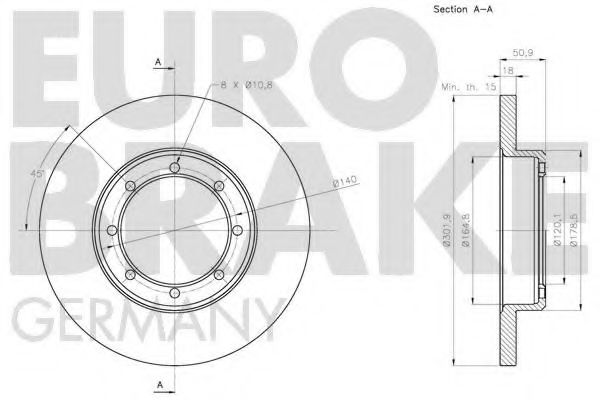 Disc frana 3