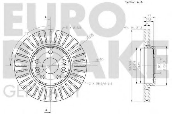 Disc frana 3