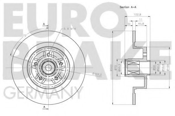 Disc frana 3
