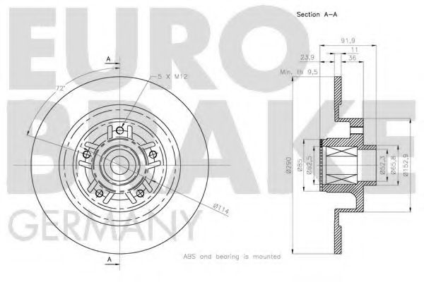 Disc frana 3