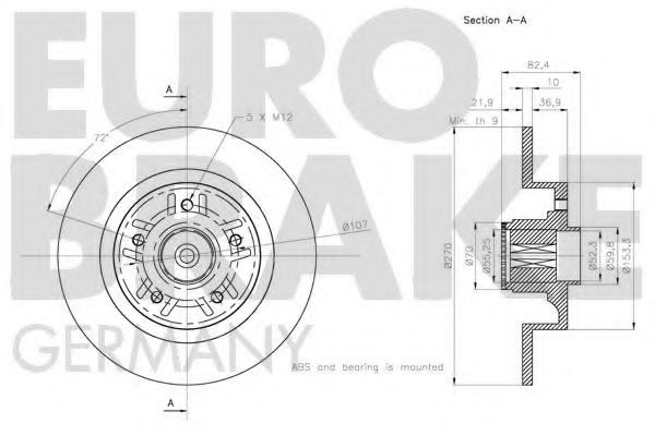 Disc frana 3
