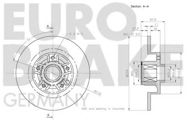 Disc frana 3