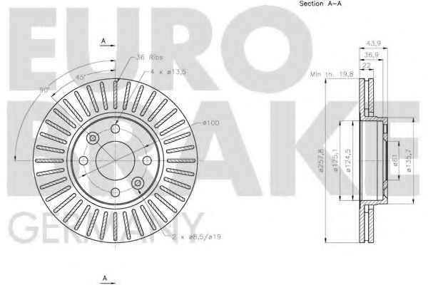 Disc frana 3