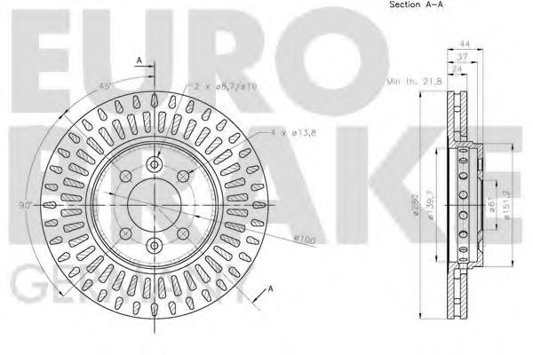 Disc frana 3
