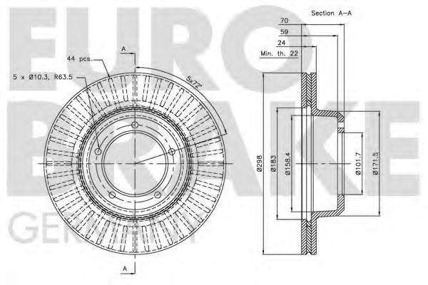 Disc frana 2