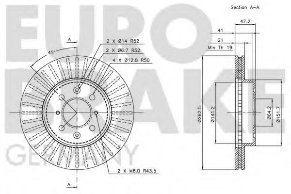 Disc frana 2