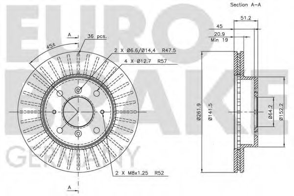 Disc frana 2