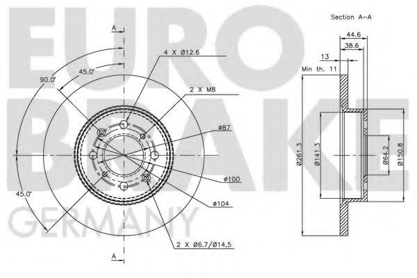 Disc frana 2