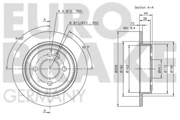 Disc frana 3