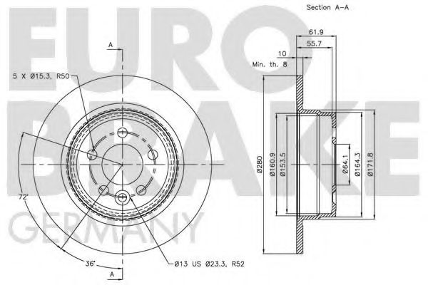 Disc frana 3