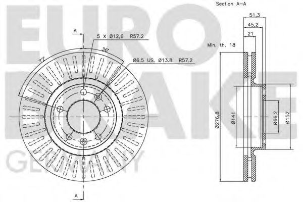 Disc frana 3