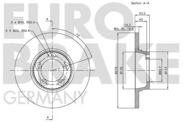 Disc frana 2