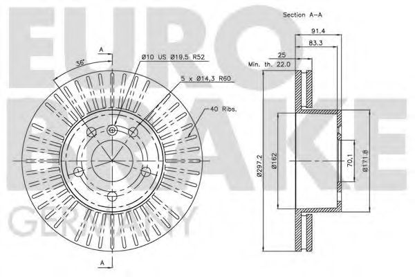 Disc frana 3