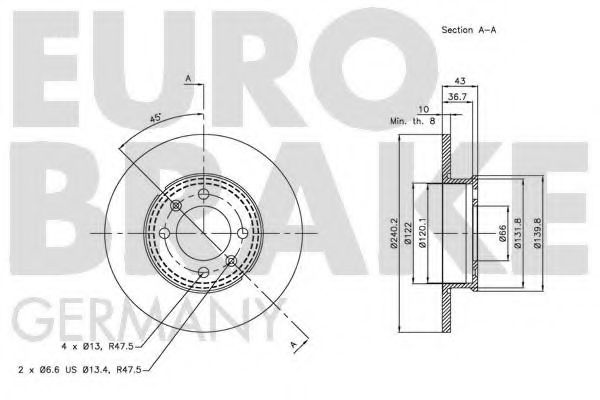 Disc frana 2