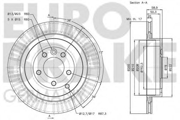 Disc frana 3