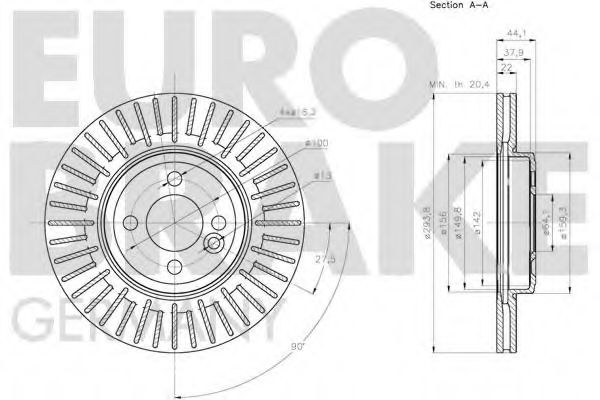Disc frana 3