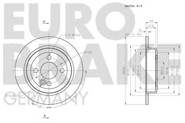 Disc frana 3