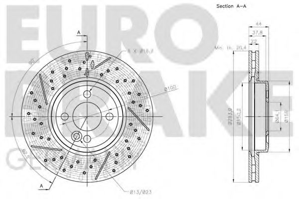 Disc frana 3