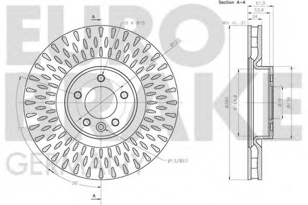 Disc frana 3
