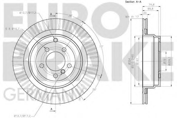 Disc frana 3