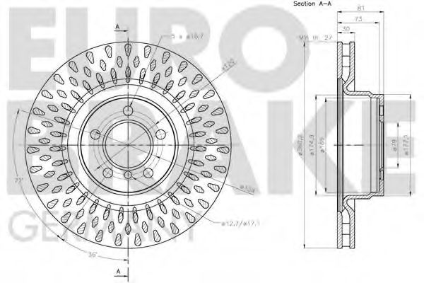 Disc frana 3