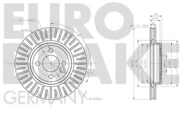 Disc frana 2