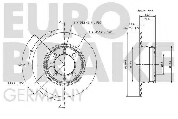 Disc frana 2