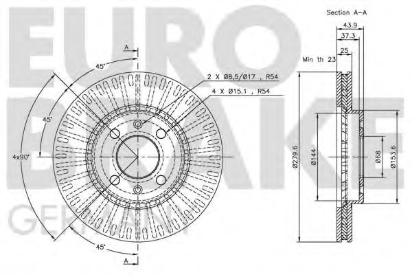 Disc frana 2