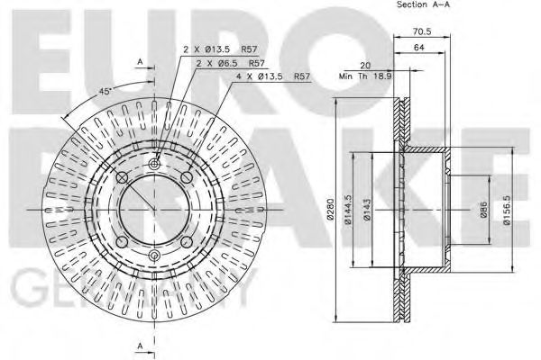 Disc frana 2