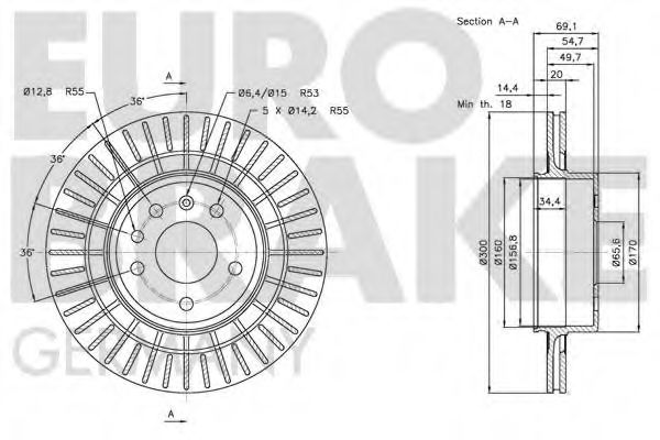 Disc frana 3