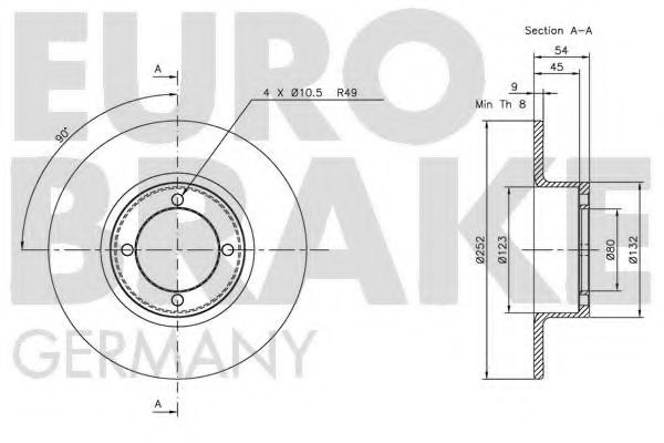Disc frana 2