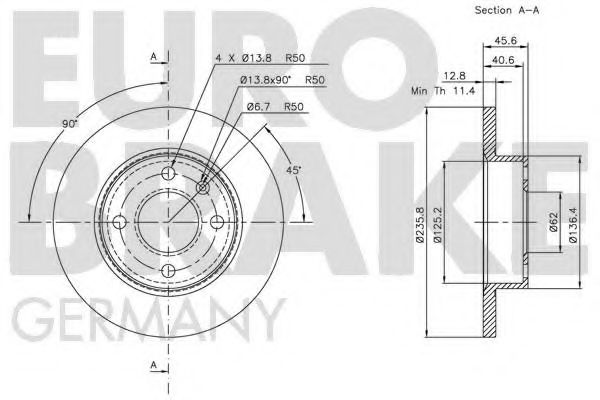 Disc frana 3