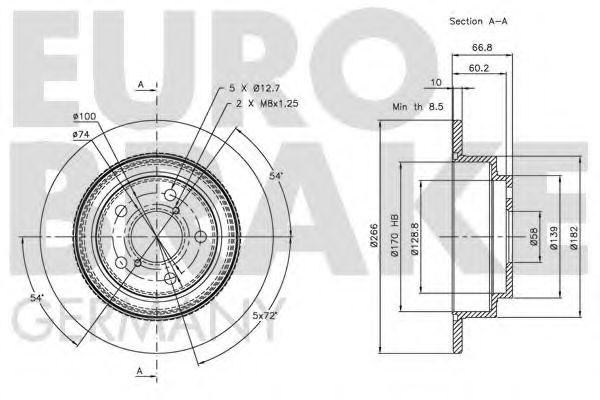 Disc frana 3