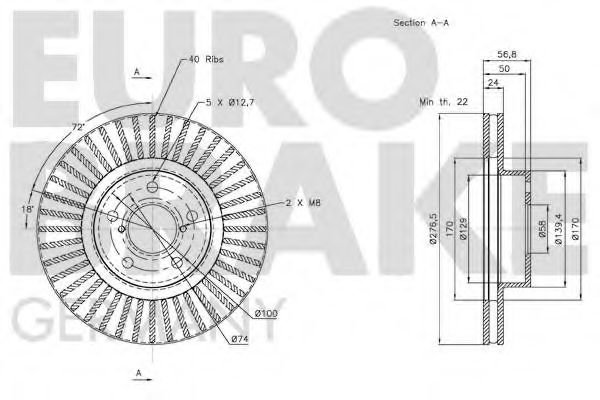 Disc frana 3