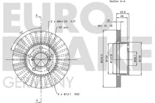 Disc frana 2