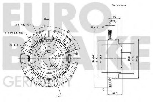 Disc frana 3