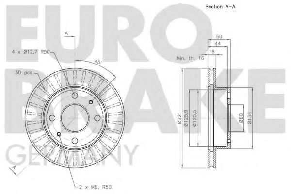 Disc frana 2