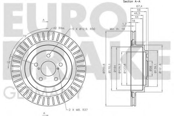 Disc frana 3