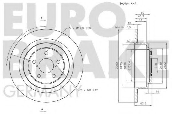 Disc frana 3