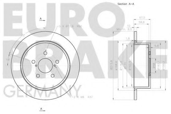 Disc frana 3
