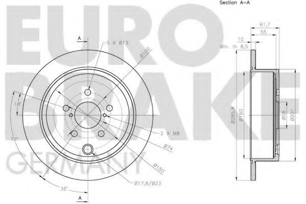 Disc frana 3