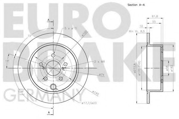 Disc frana 3