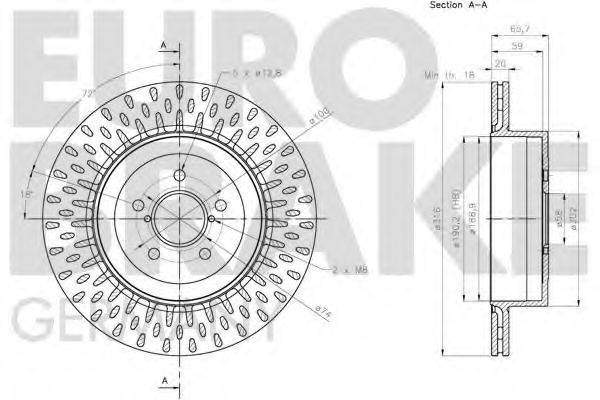 Disc frana 3