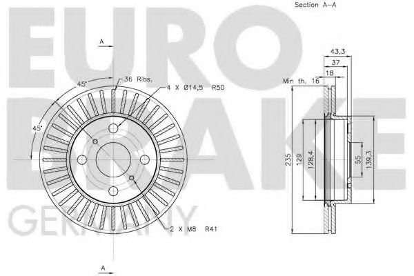 Disc frana 3