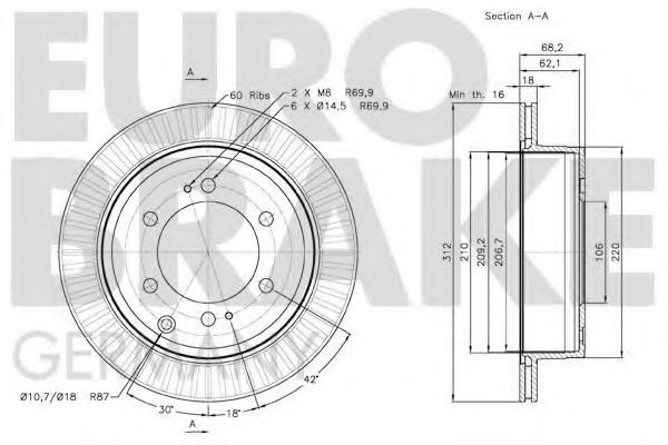 Disc frana 2